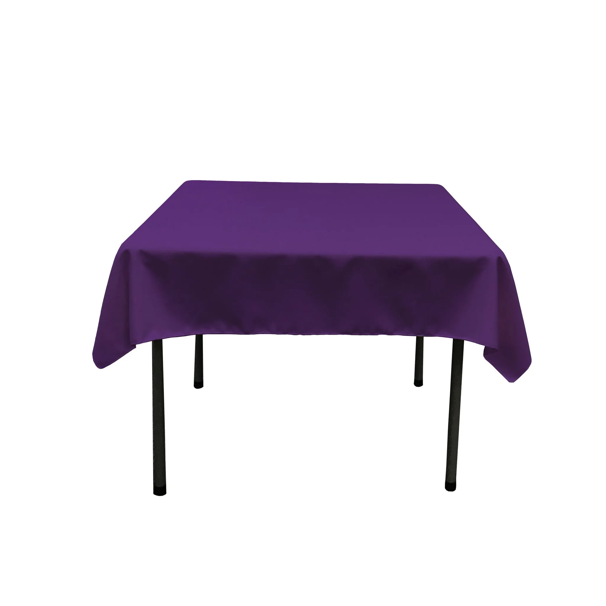Polyester Poplin Square Tablecloth 52 by 52-Inch