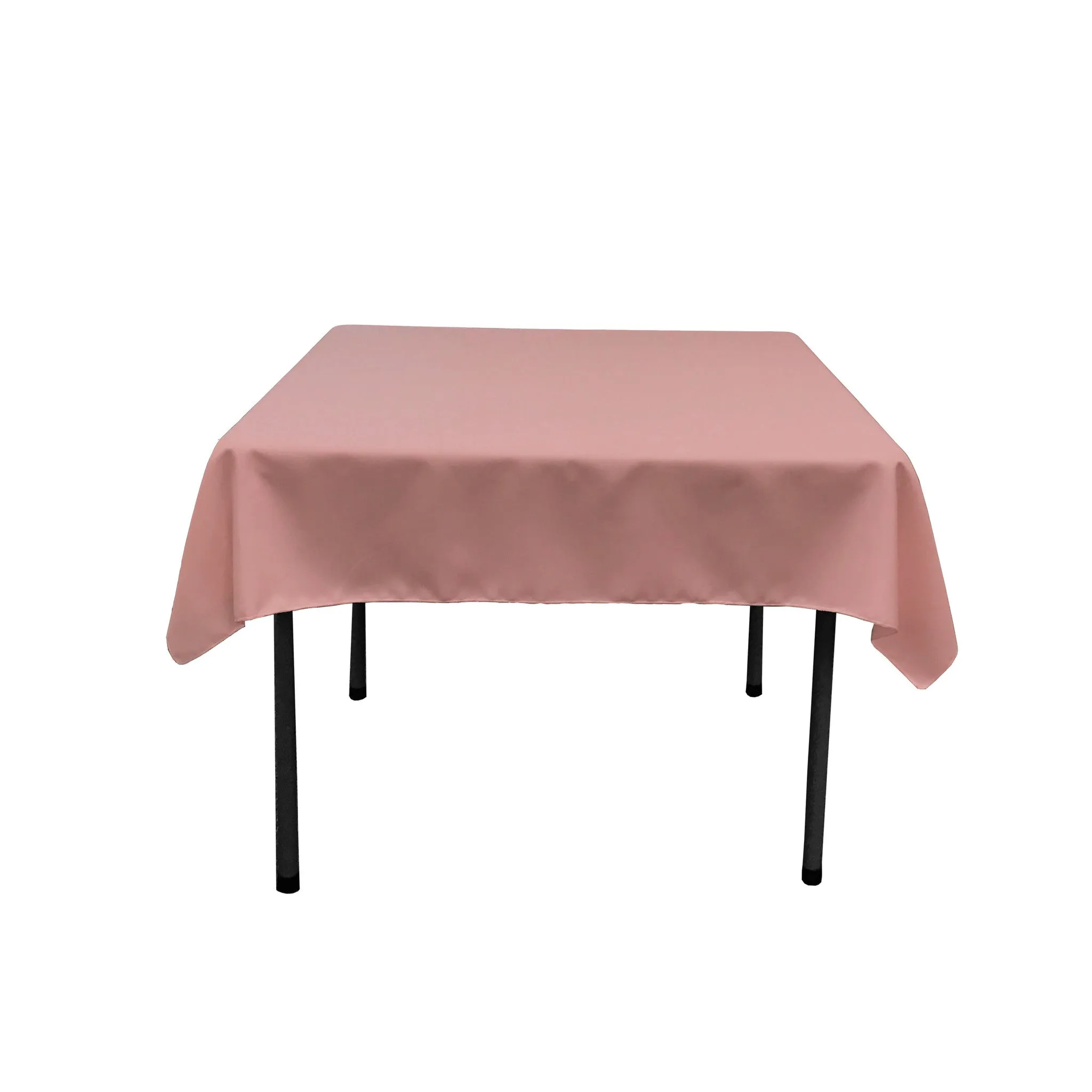 Polyester Poplin Square Tablecloth 52 by 52-Inch