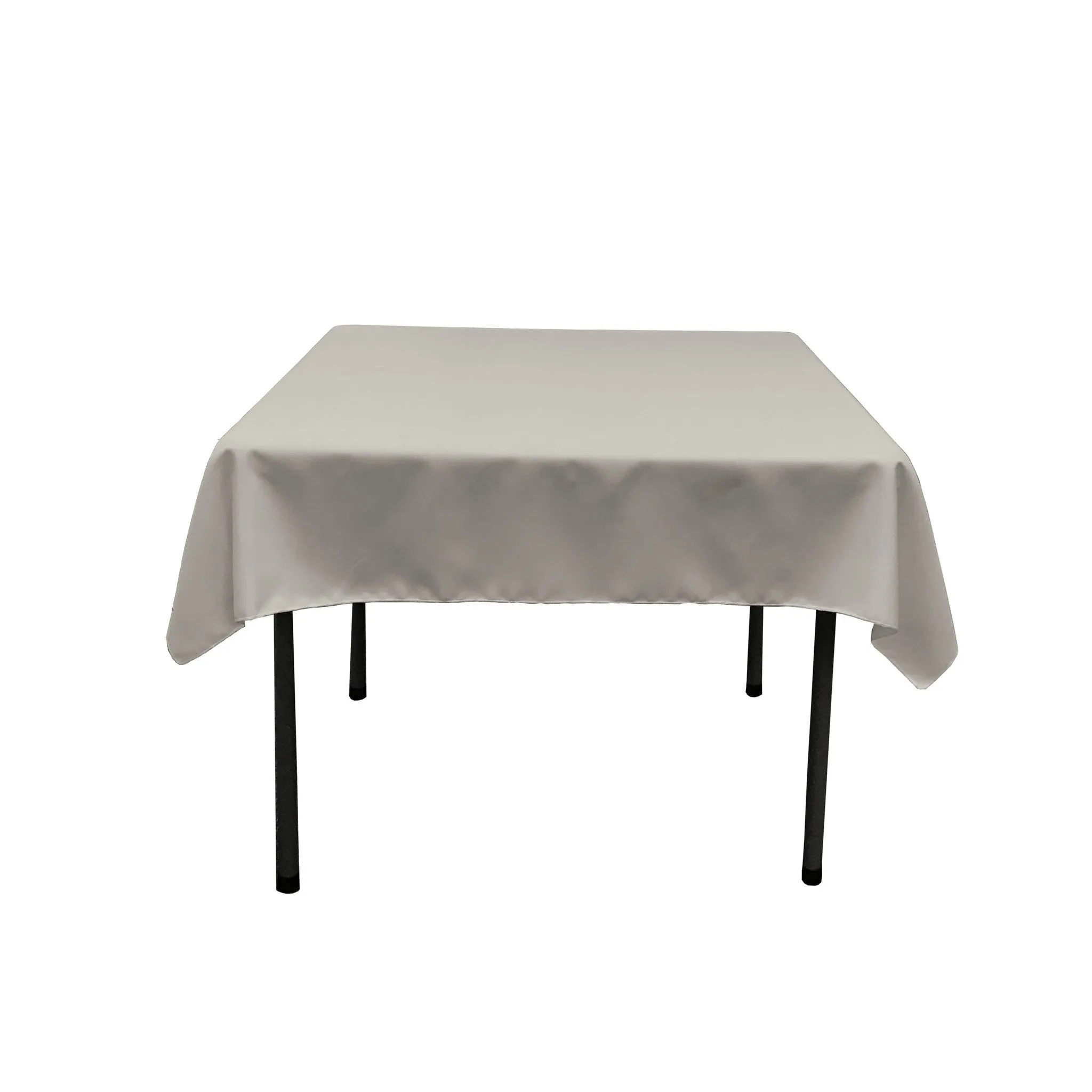 Polyester Poplin Square Tablecloth 52 by 52-Inch