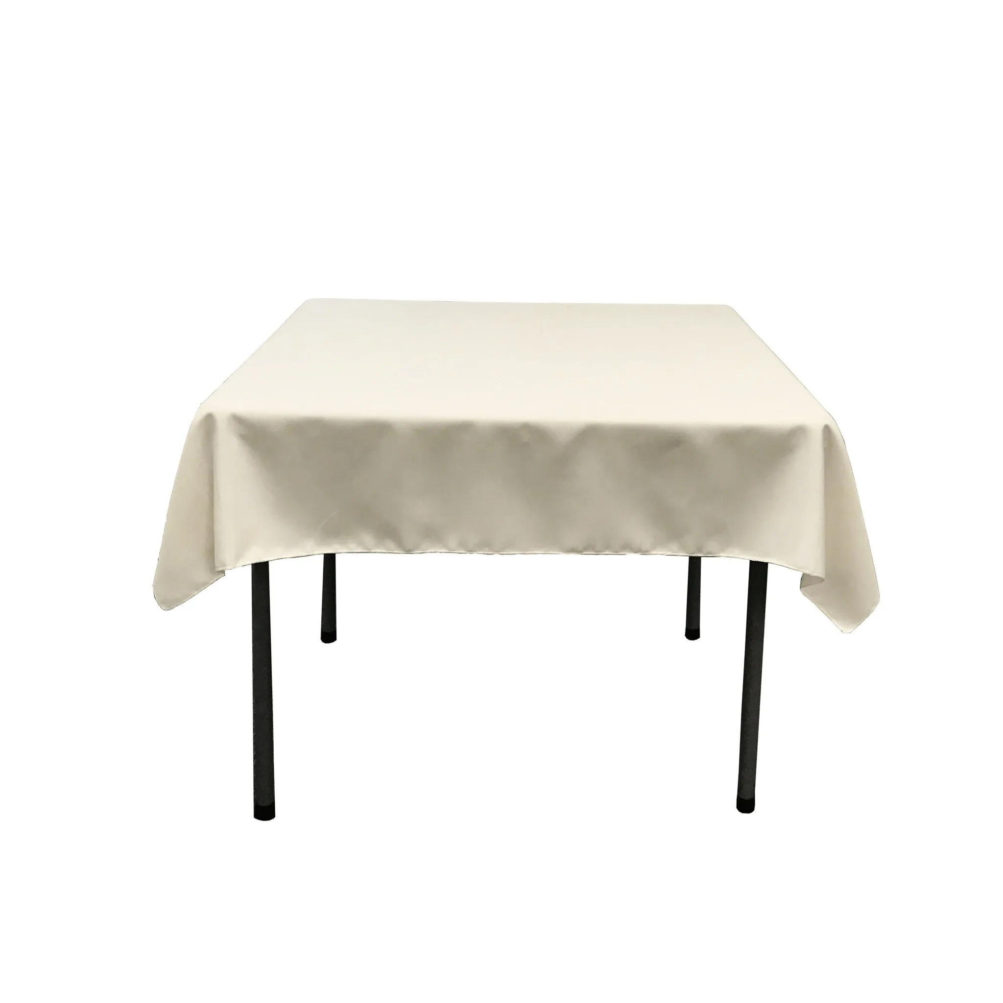 Polyester Poplin Square Tablecloth 52 by 52-Inch