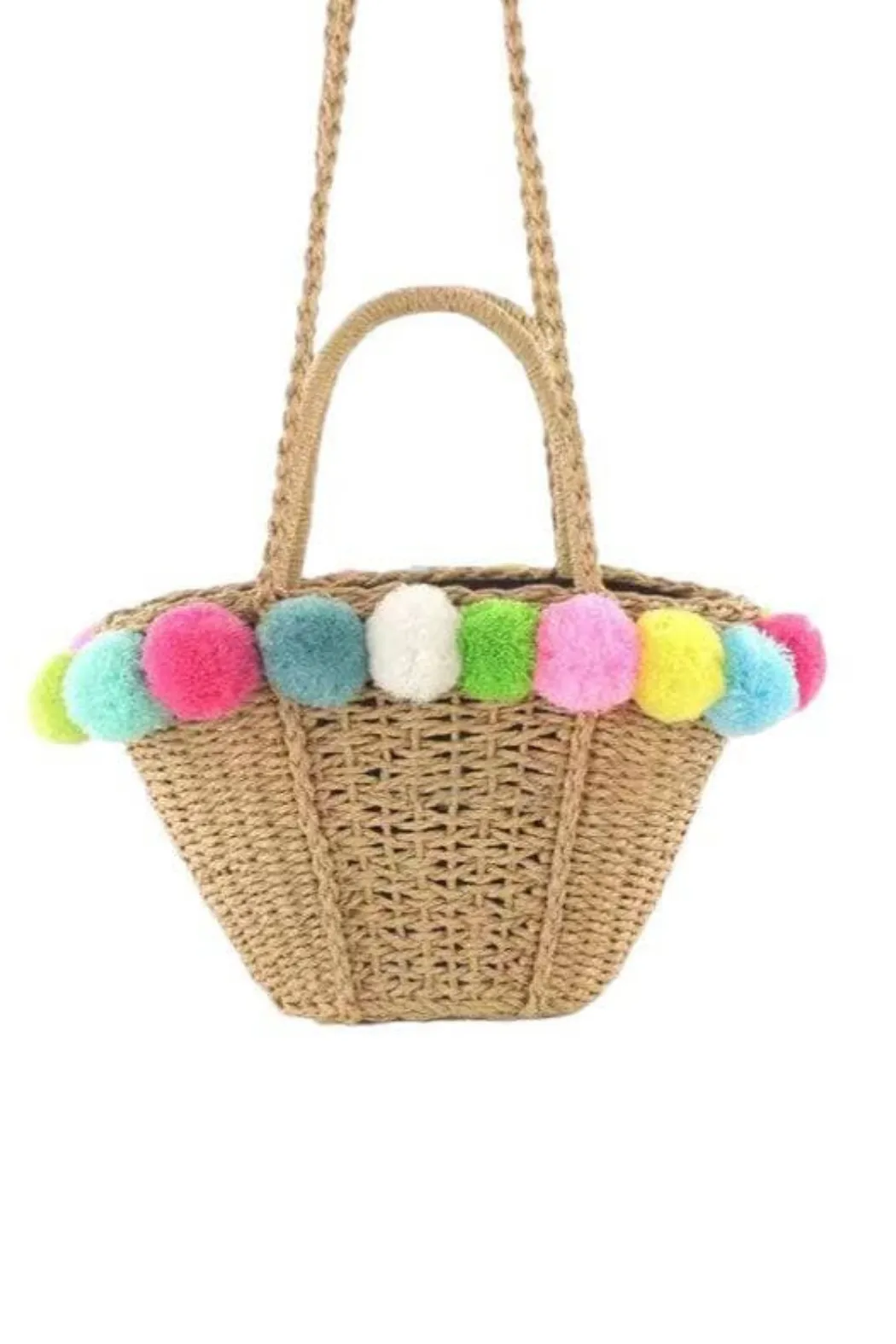 Pom Pom Beach Bag