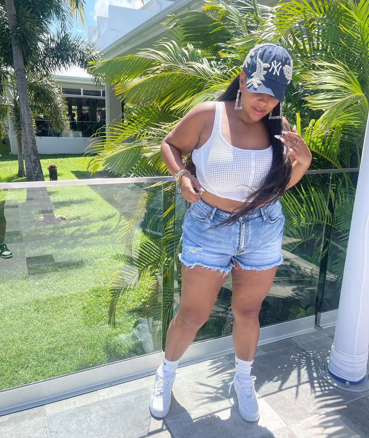 Pre-Order Glitzz Galore Embellished Yankees Hat