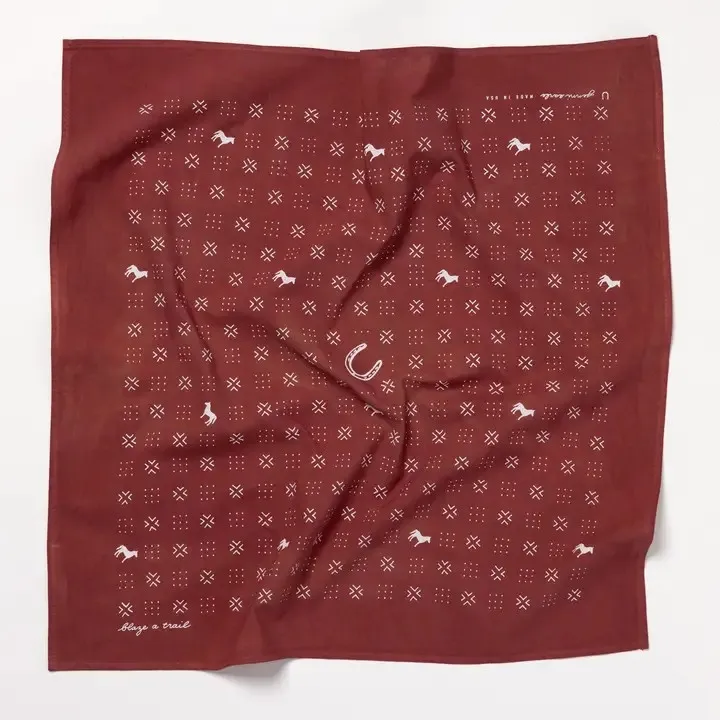 "blaze a trail" bandana