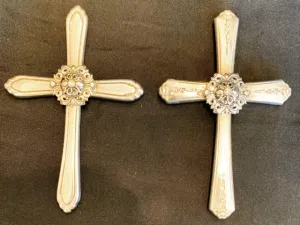 Re-purposed Vintage Flatware Crosses