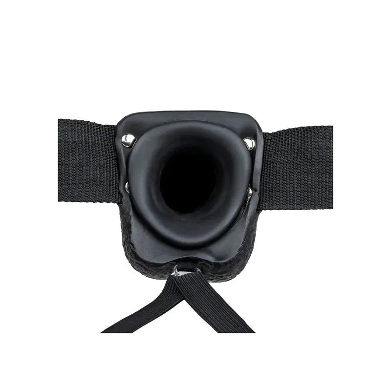 REALROCK Hollow Strapon with Balls - 18 cm