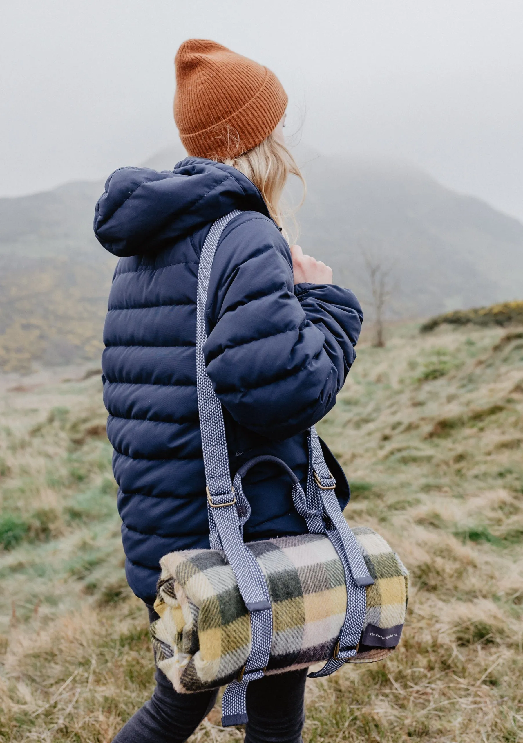 Recycled Picnic Carrier with Shoulder Strap