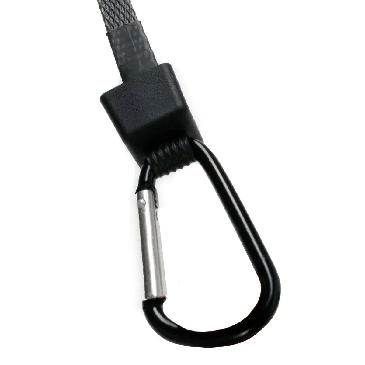 Retractable Hanging Basket Pulley with Carabiner Hooks