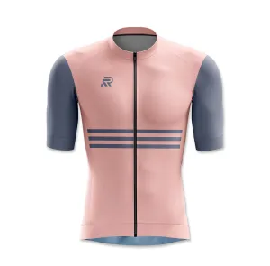 Rose Gold Seamless Cycling Jersey
