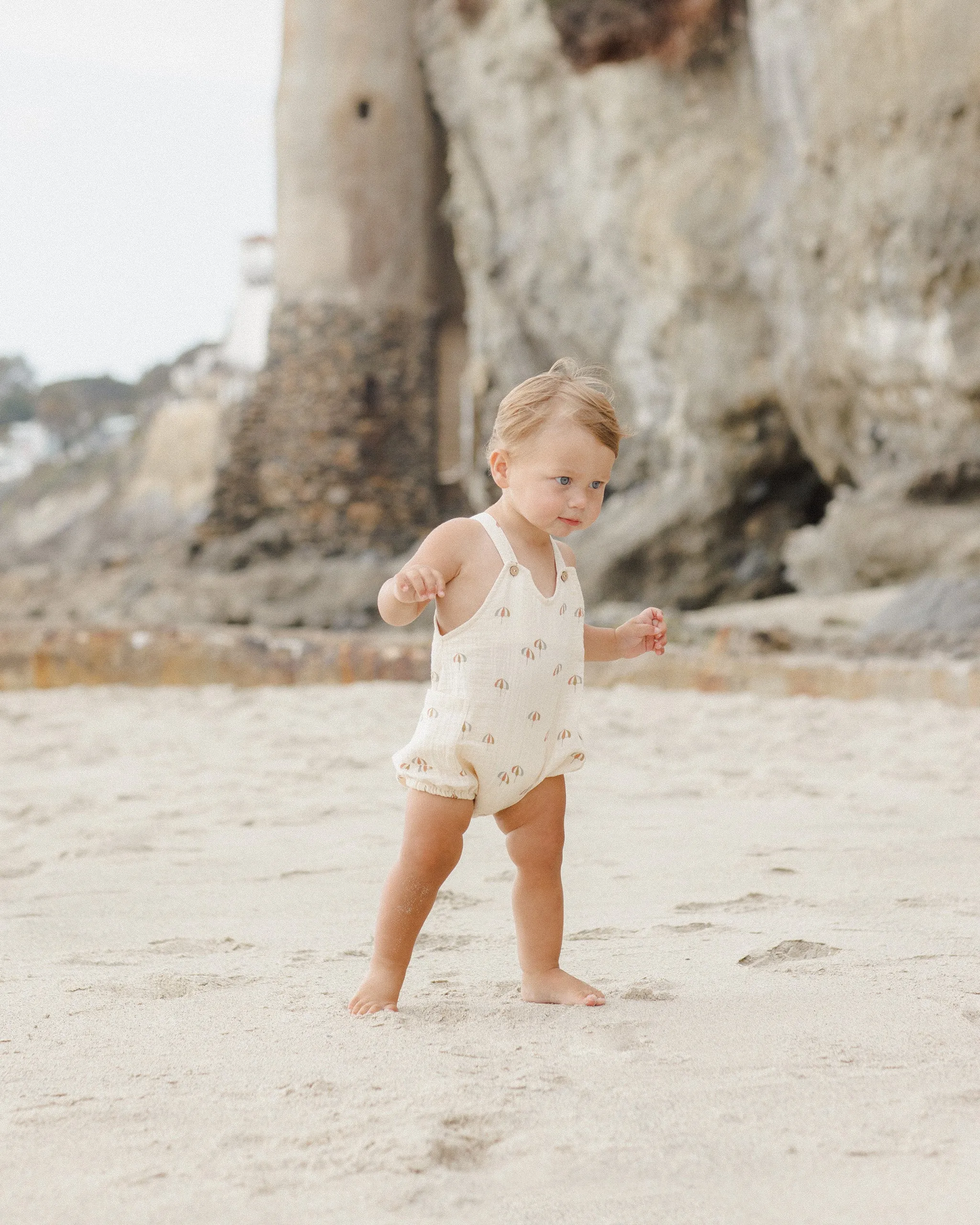 RYLEE   CRU Lou Romper || Umbrellas