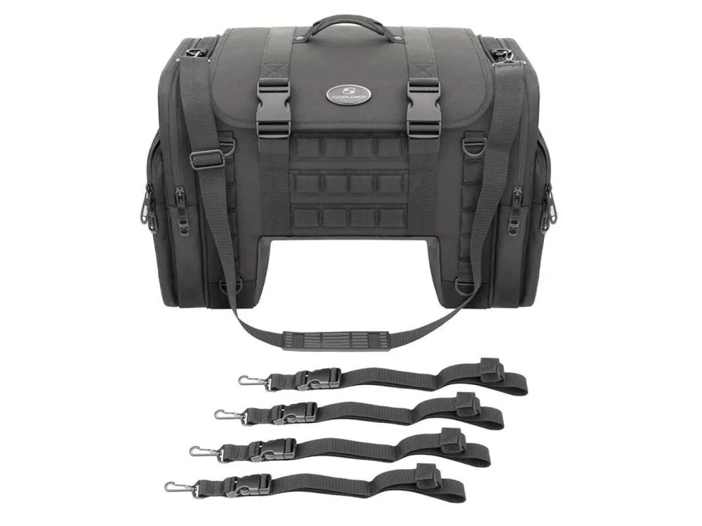 SADDLEMEN TS3200DE Tactical Deluxe Cruiser Tail Bag