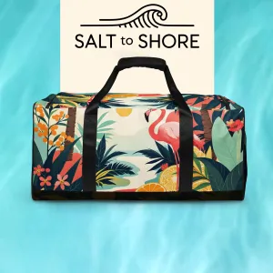 Salt to Shore | Coastal Elegance: 30A Serenity Duffle Bag