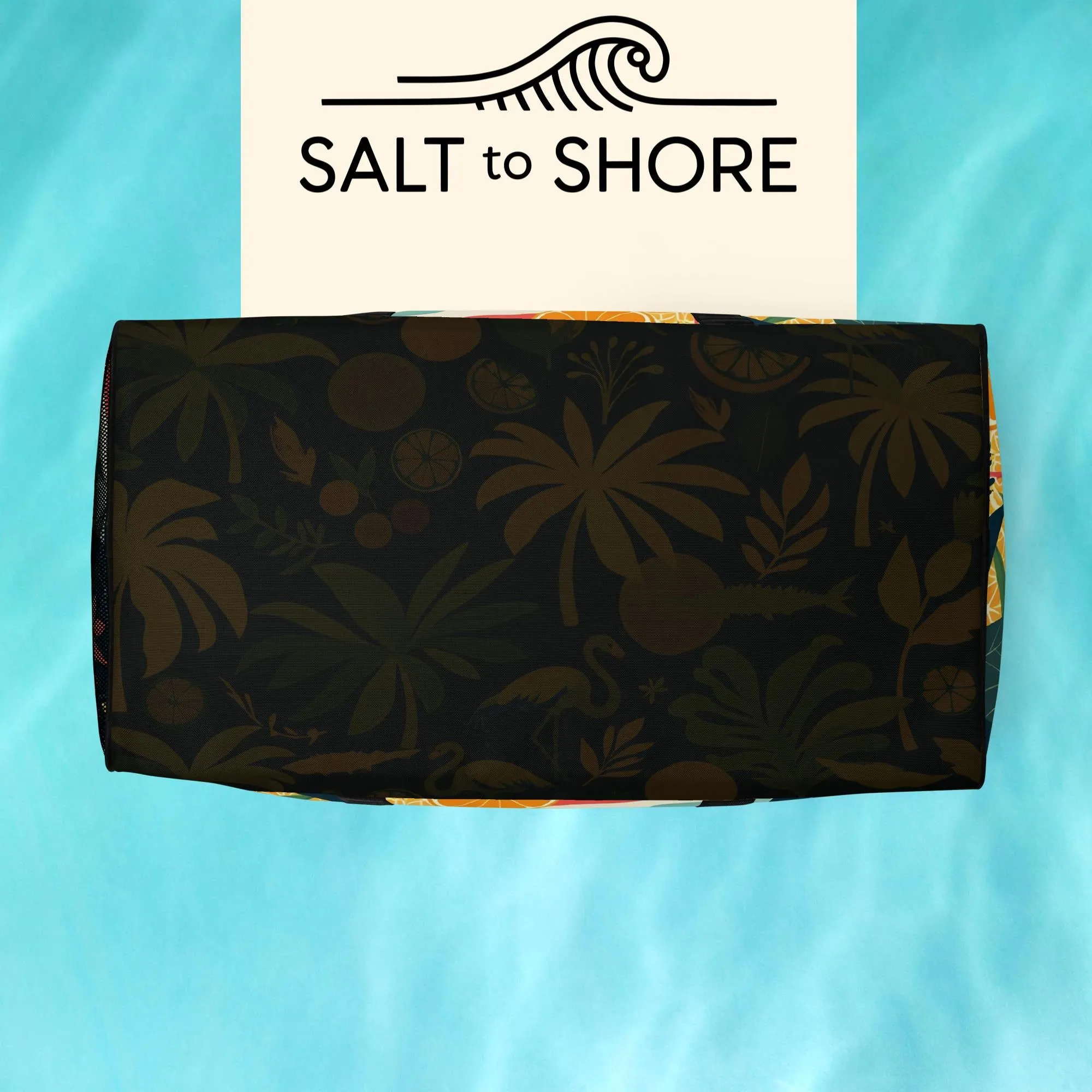 Salt to Shore | Coastal Elegance: 30A Serenity Duffle Bag
