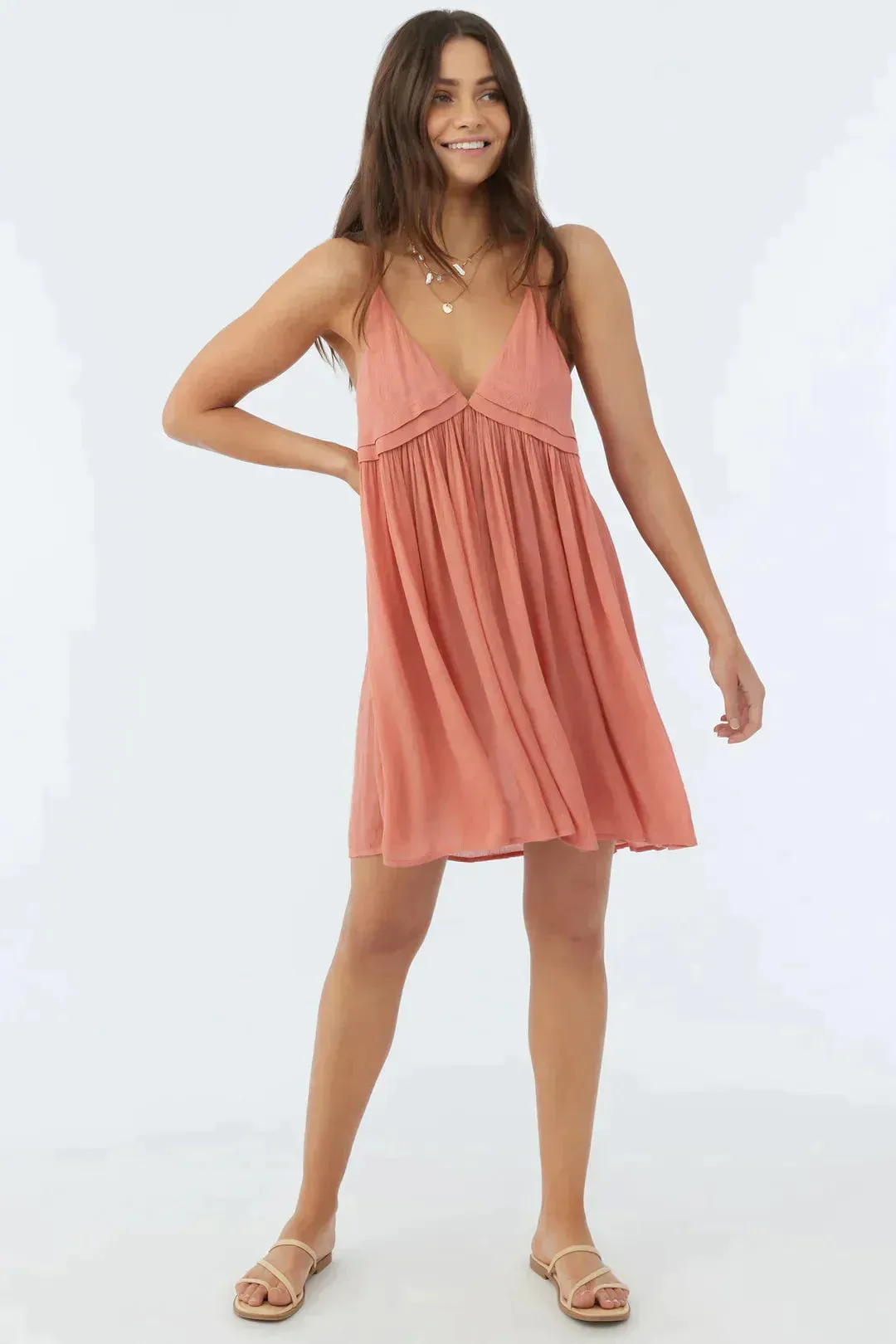 Saltwater Solids Avery Dress
