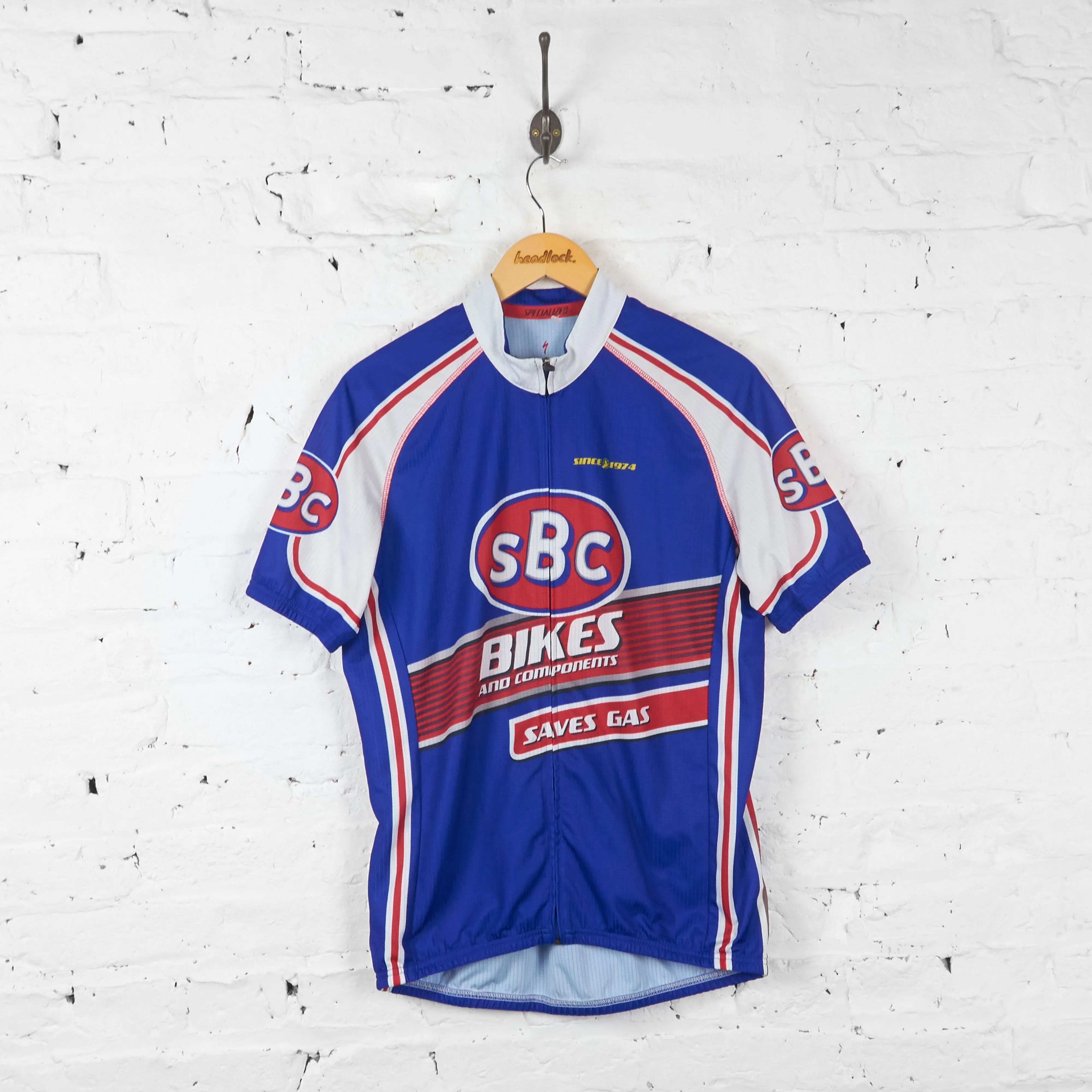 SBC Bikes Specialized Cycling Top Jersey - Blue - XL