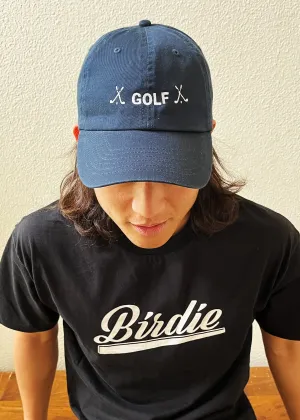 SC Golf Cap J Navy (Washed Classic Dad’s Cap) [HWCM001]