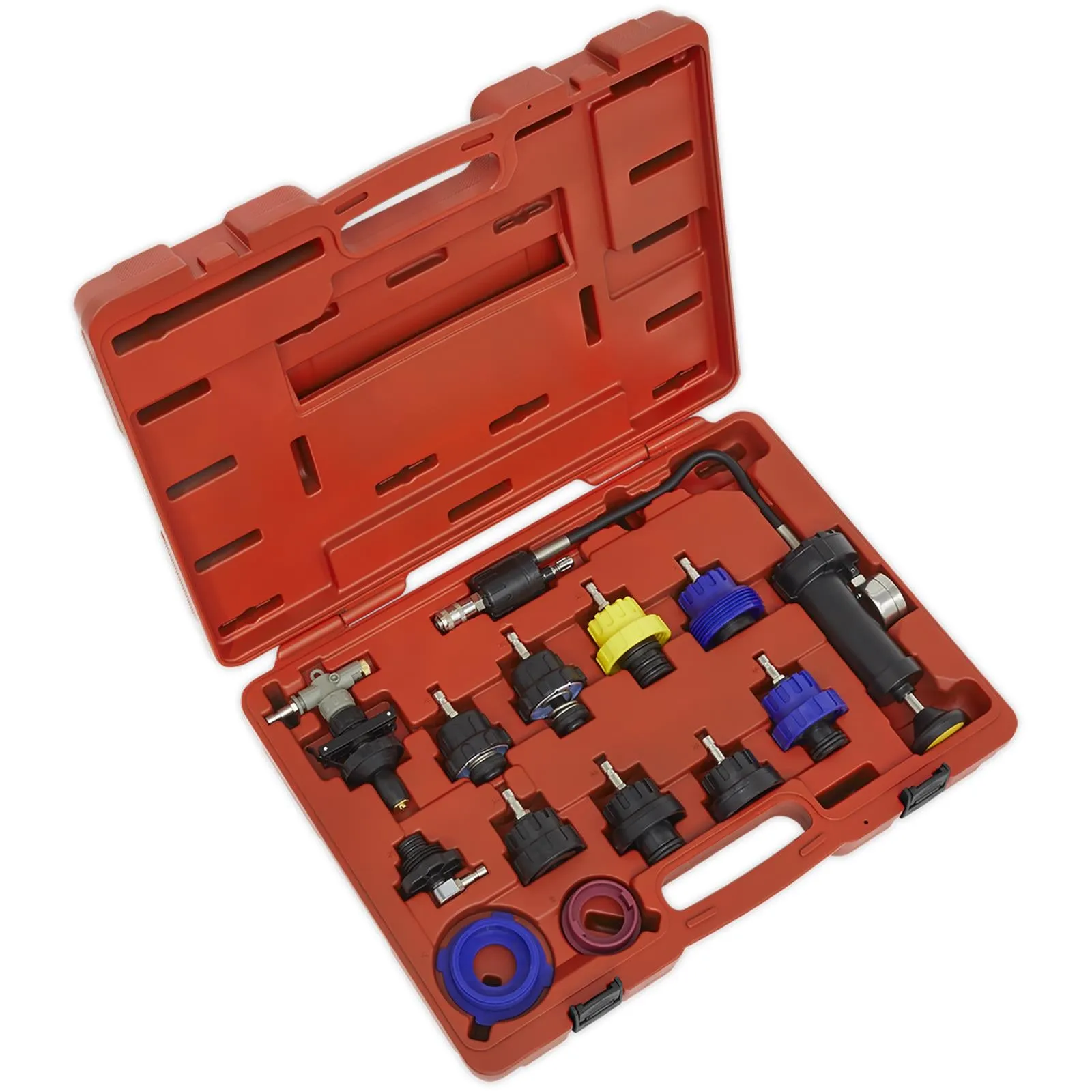 Sealey Cooling System Pressure Test Kit 13 Piece