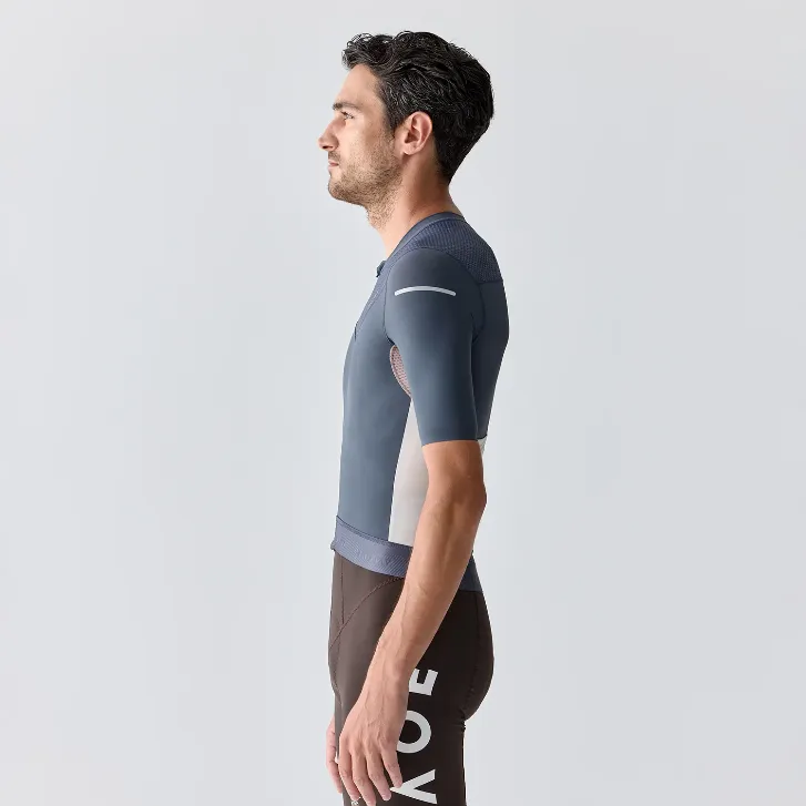 SHORT SLEEVE JERSEY STRAORDINARIO MARBLE BLUE