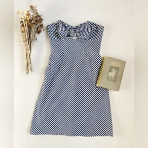 Shoshanna Strapless Gingham Plaid Dress Size 6