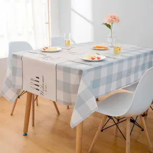 Small Fresh Tablecloth Waterproof, Oil-proof And Scald-proof Disposable Tablecloth