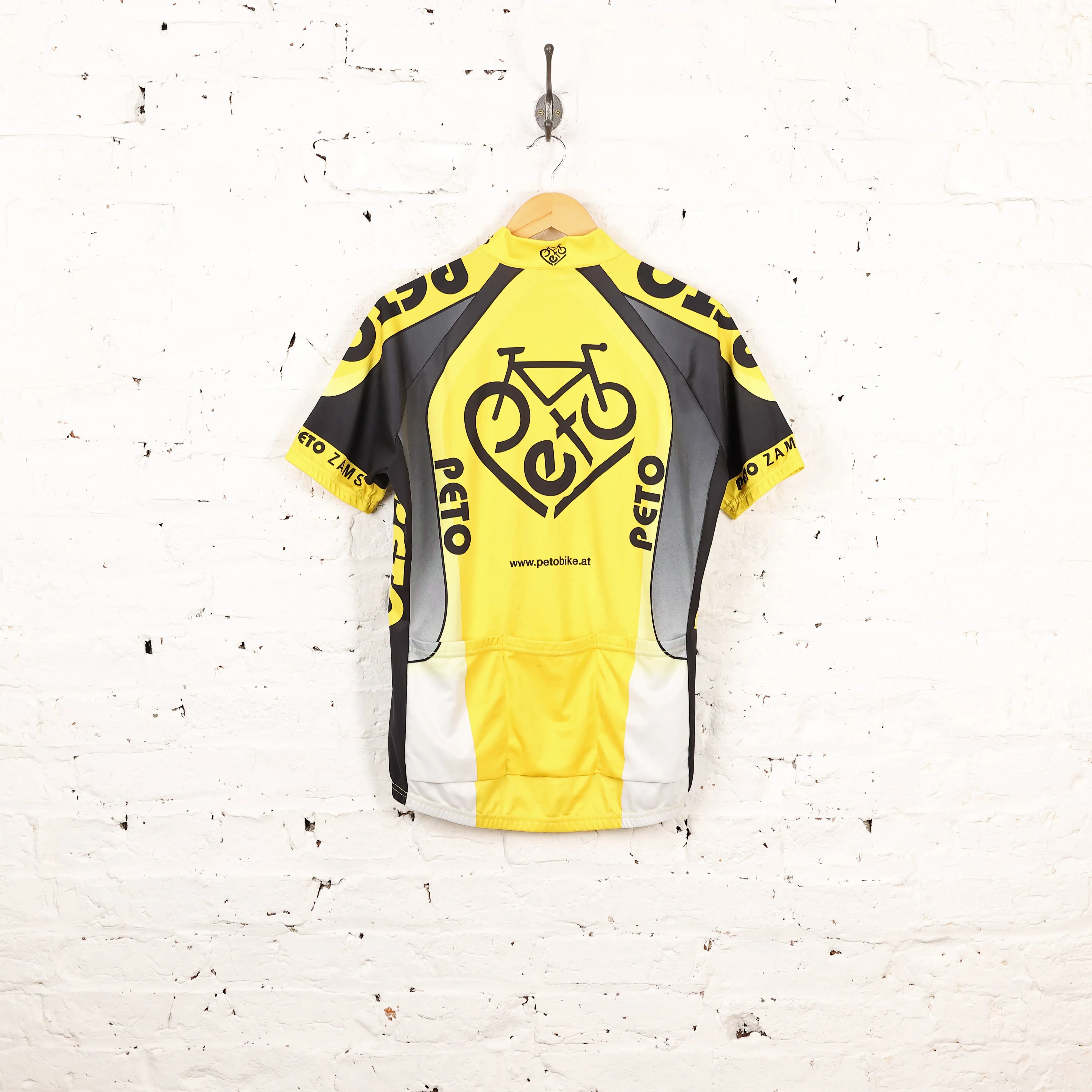 SMS Santini Peto Zams Cycling Top Jersey - Yellow - XL