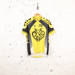 SMS Santini Peto Zams Cycling Top Jersey - Yellow - XL