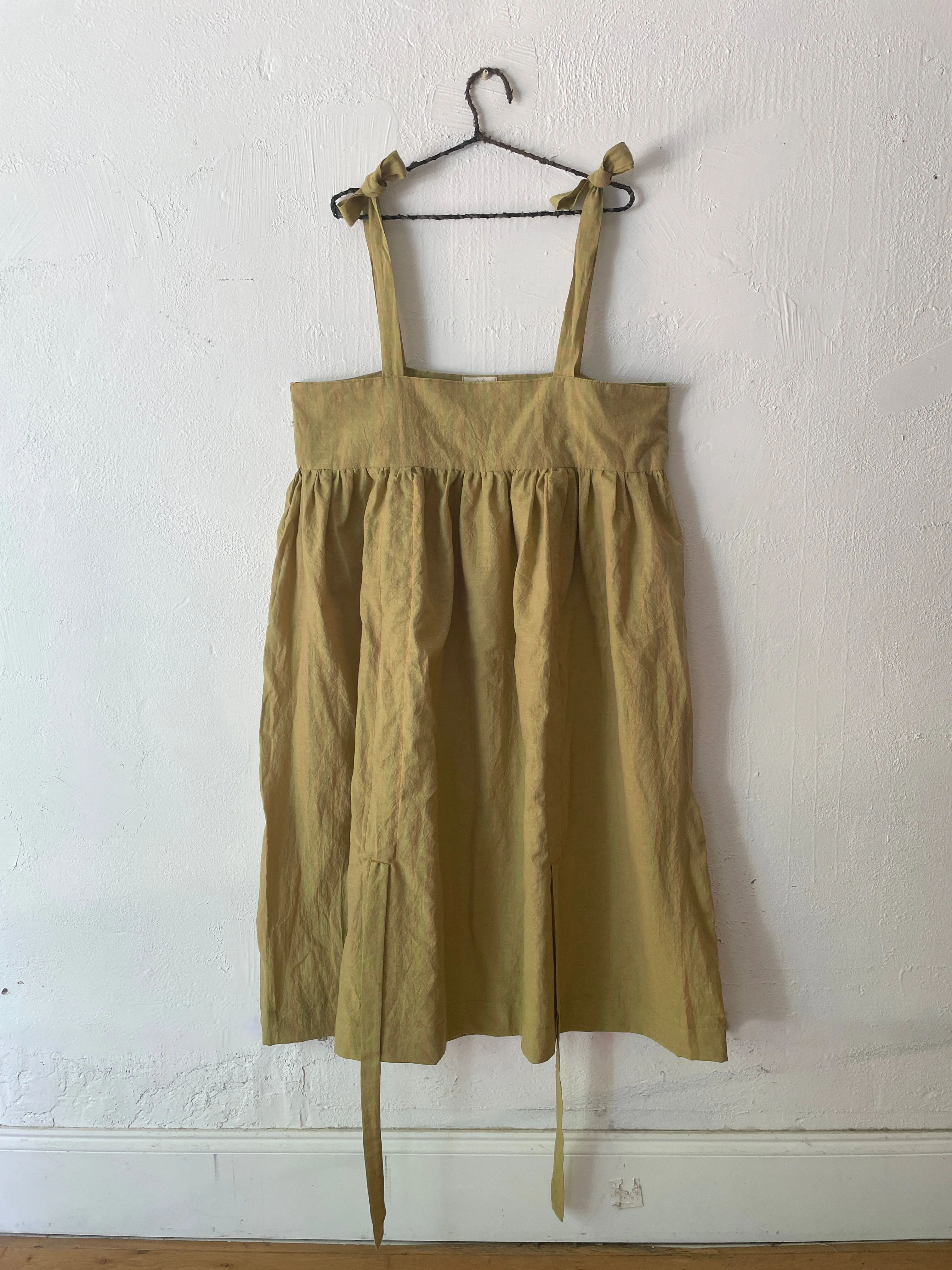 Snack Dress, Handwoven Stripe