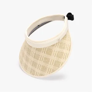 Solid Adjustable Weave Visor (4 Colors)