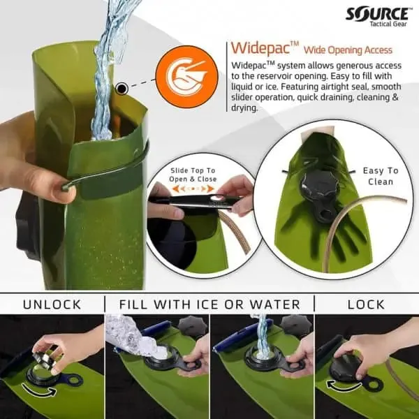 Source Tactical WXP 3L Hydration Pack