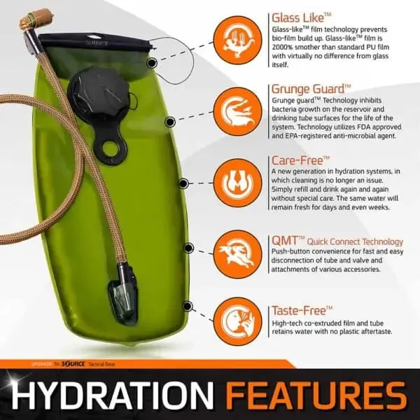 Source Tactical WXP 3L Hydration Pack