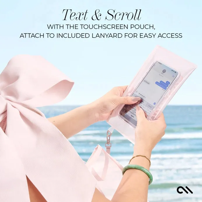 Special Edition Bow Beach Tote with Phone Pouch