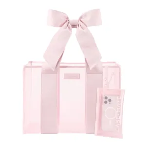 Special Edition Bow Beach Tote with Phone Pouch