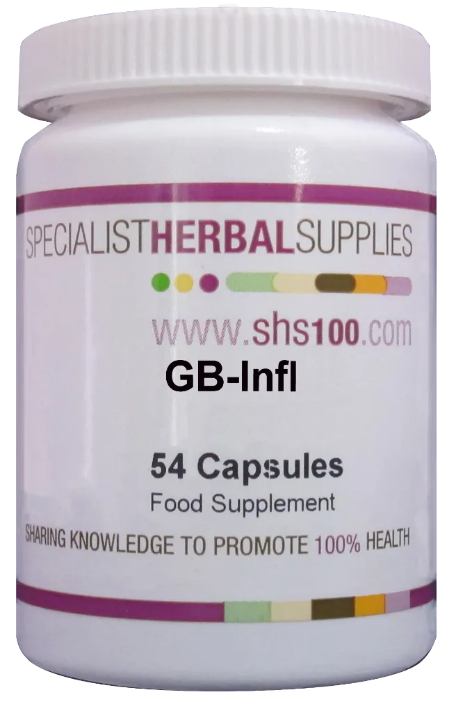 Specialist Herbal Supplies (SHS) GB-Infl Capsules 54's
