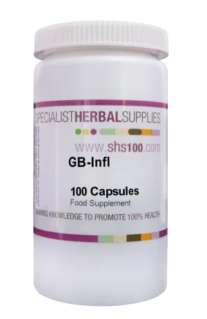 Specialist Herbal Supplies (SHS) GB/Infl Capsules 100's