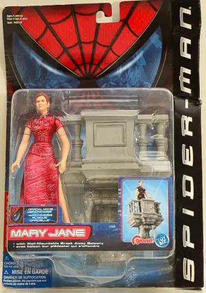 SPIDER-MAN MARY JANE WITH BREAKAWAY BALCONY ACTION FIGURE