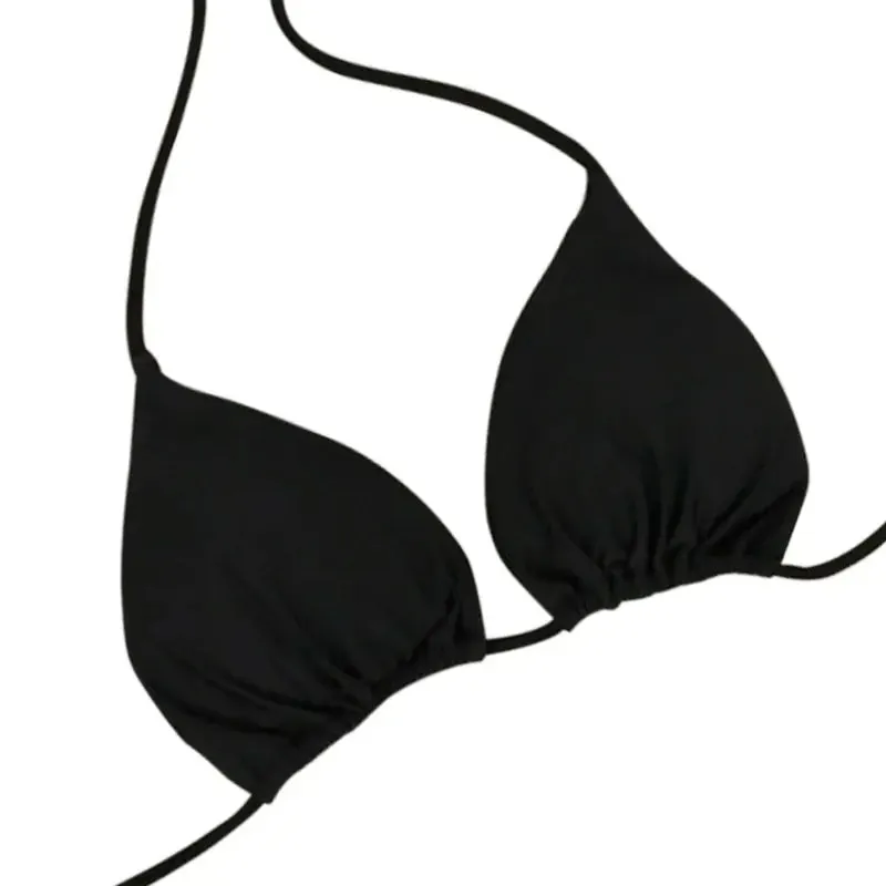 Split Strap Adjustable Bikini Set