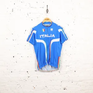 Sportful Italia Cycling Top Jersey - Blue - XL