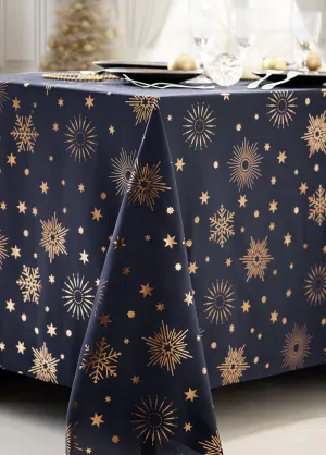 Starry Night Printed Party Tablecloth