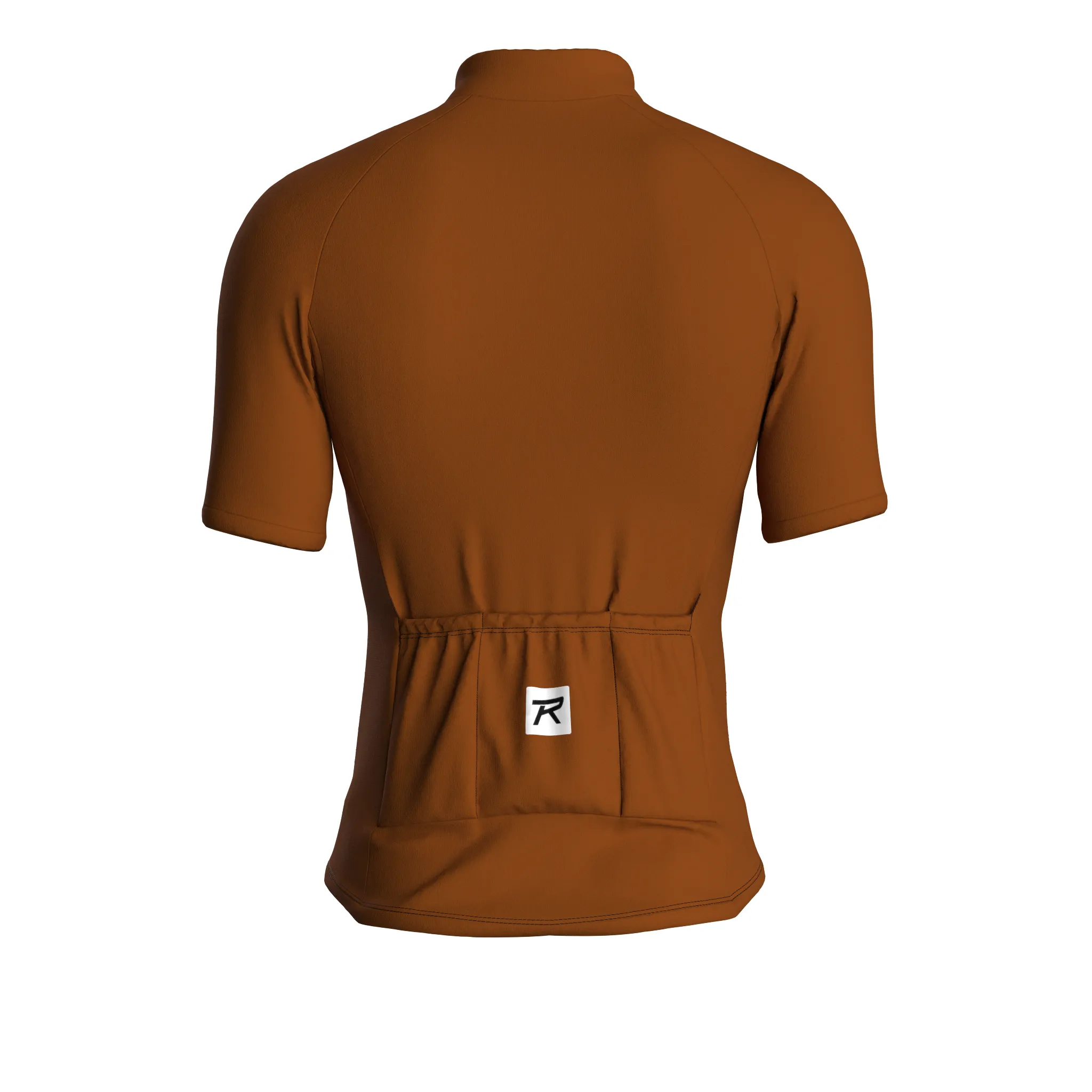 Stellar Grid | Earth Brown Male Short Sleeves Jersey