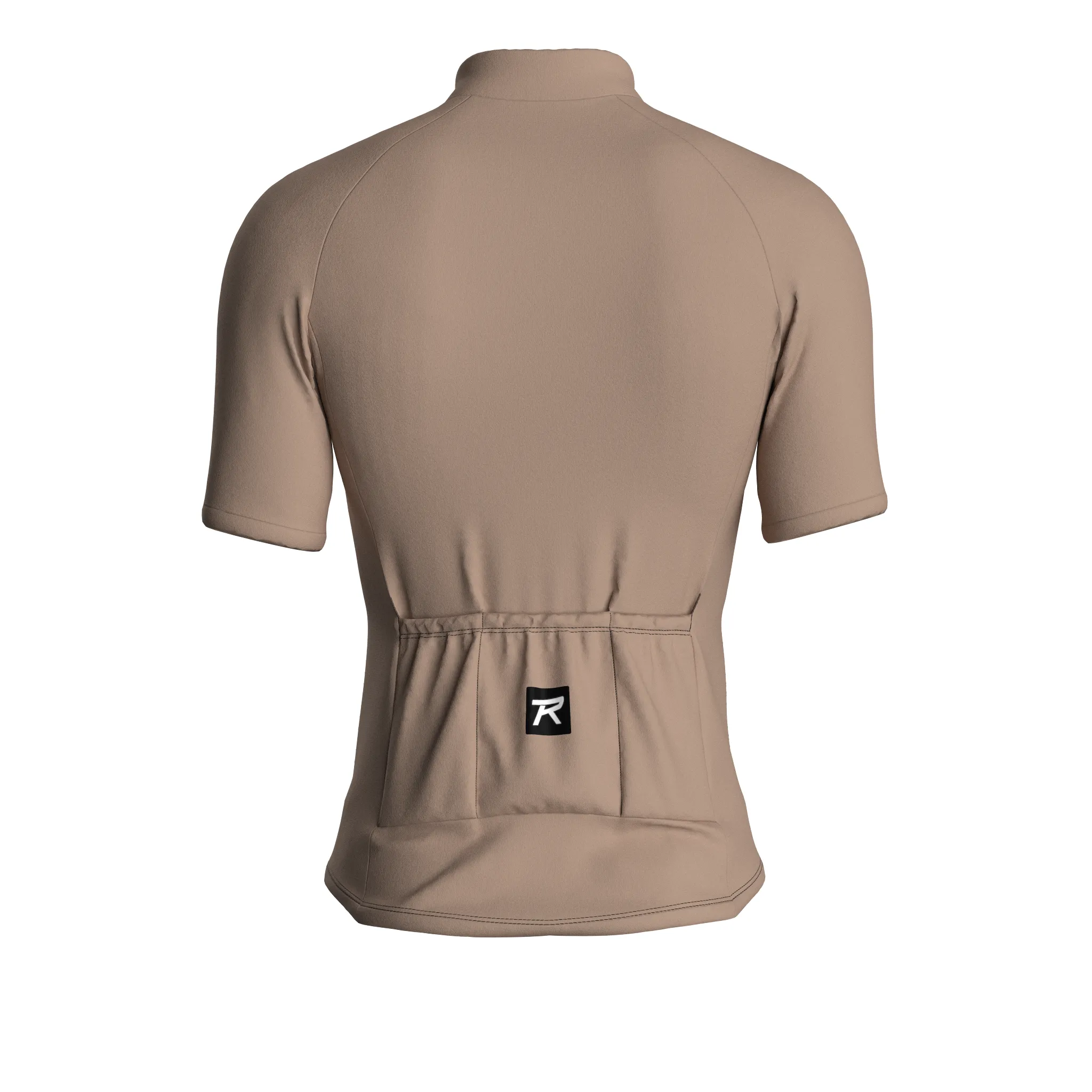 Stellar Grid | Warm Taupe Male Short Sleeves Jersey
