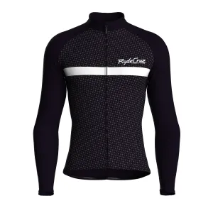 Stripe Dynamics | Dark Purple Male Long Sleeves Jersey