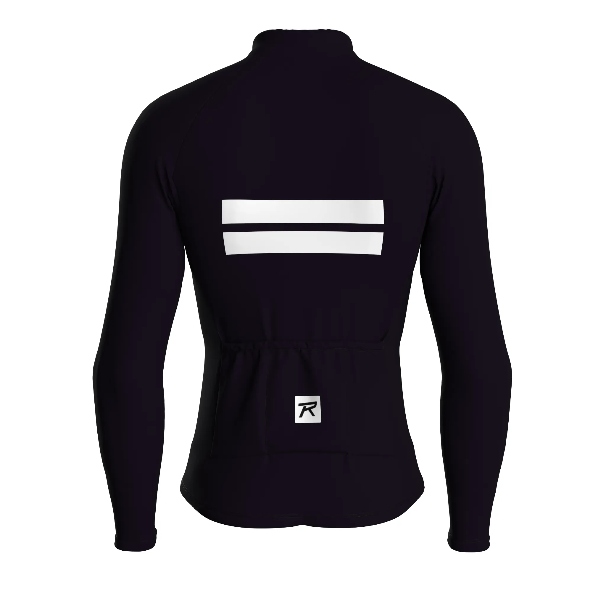 Stripe Dynamics | Dark Purple Male Long Sleeves Jersey