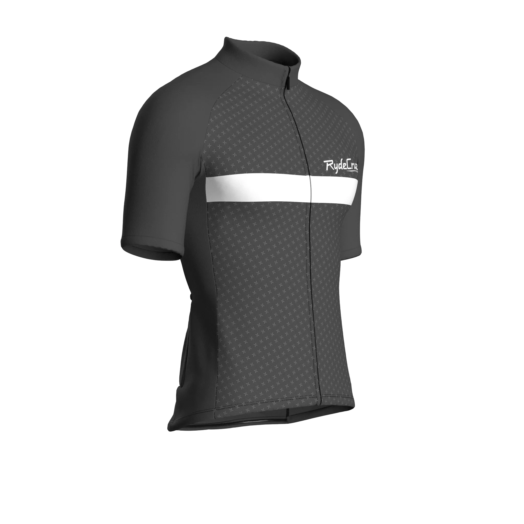 Stripe Dynamics | Warm Gray Male Short Sleeves Jersey