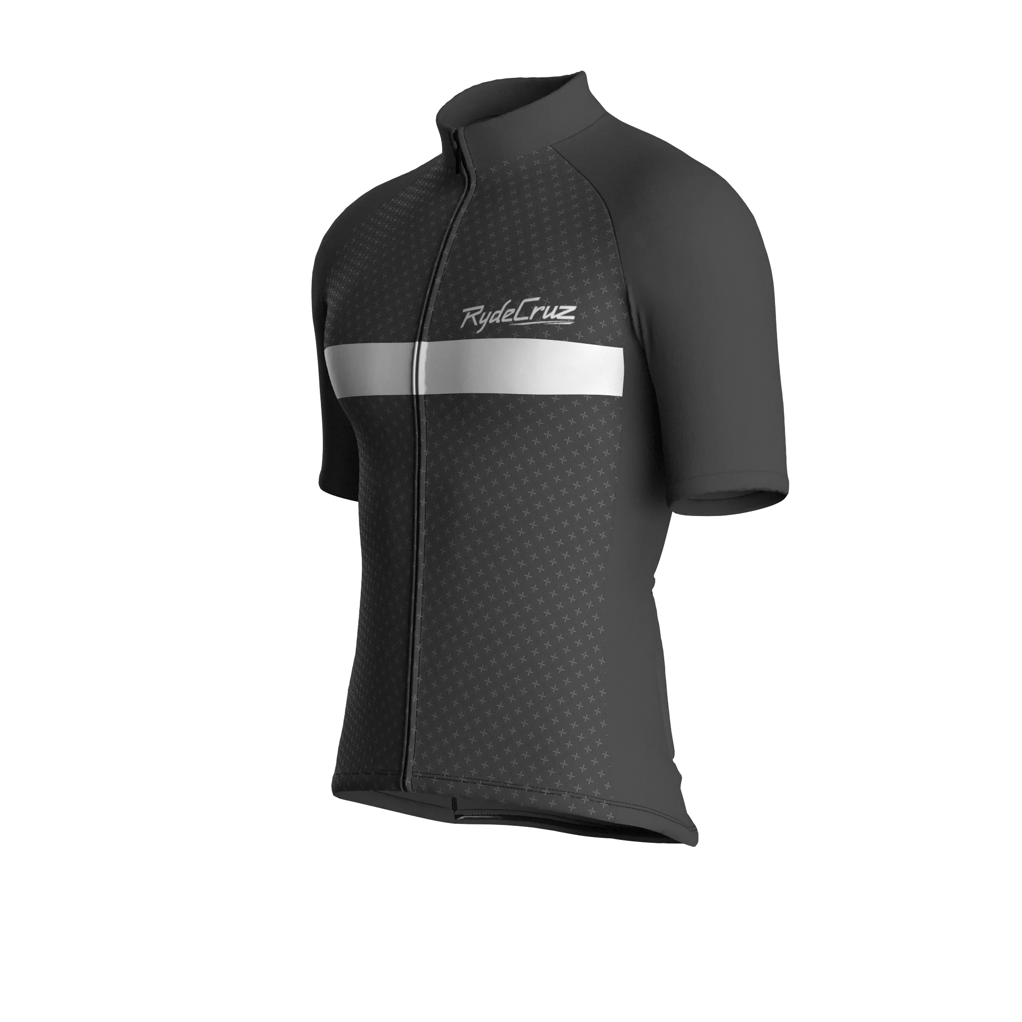 Stripe Dynamics | Warm Gray Male Short Sleeves Jersey