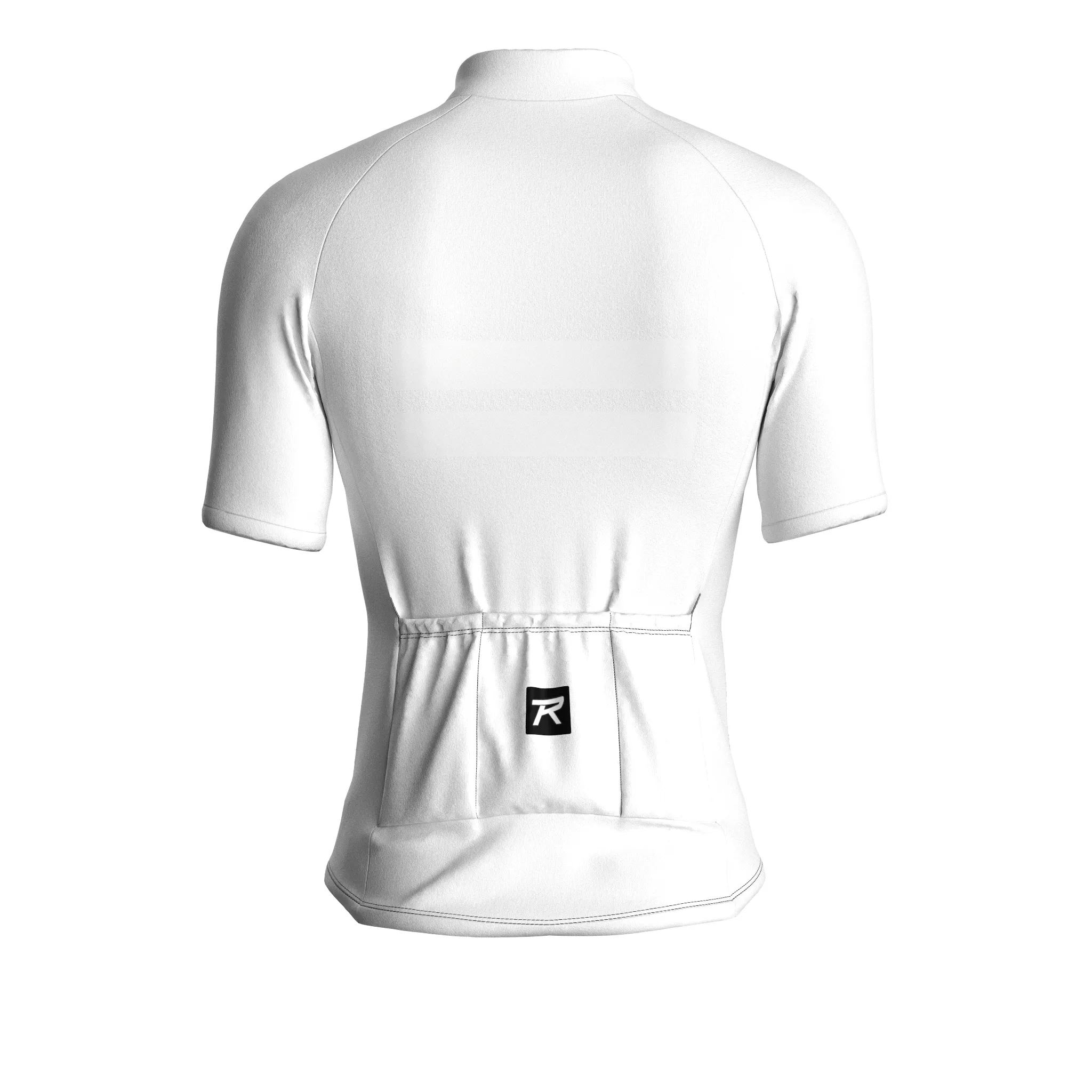 Stripe Dynamics | White Male Short Sleeves Jersey