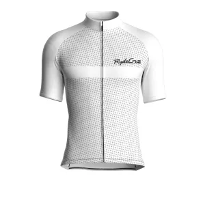 Stripe Dynamics | White Male Short Sleeves Jersey