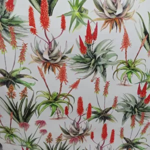 Sugar Textiles Aloe White Fabrics