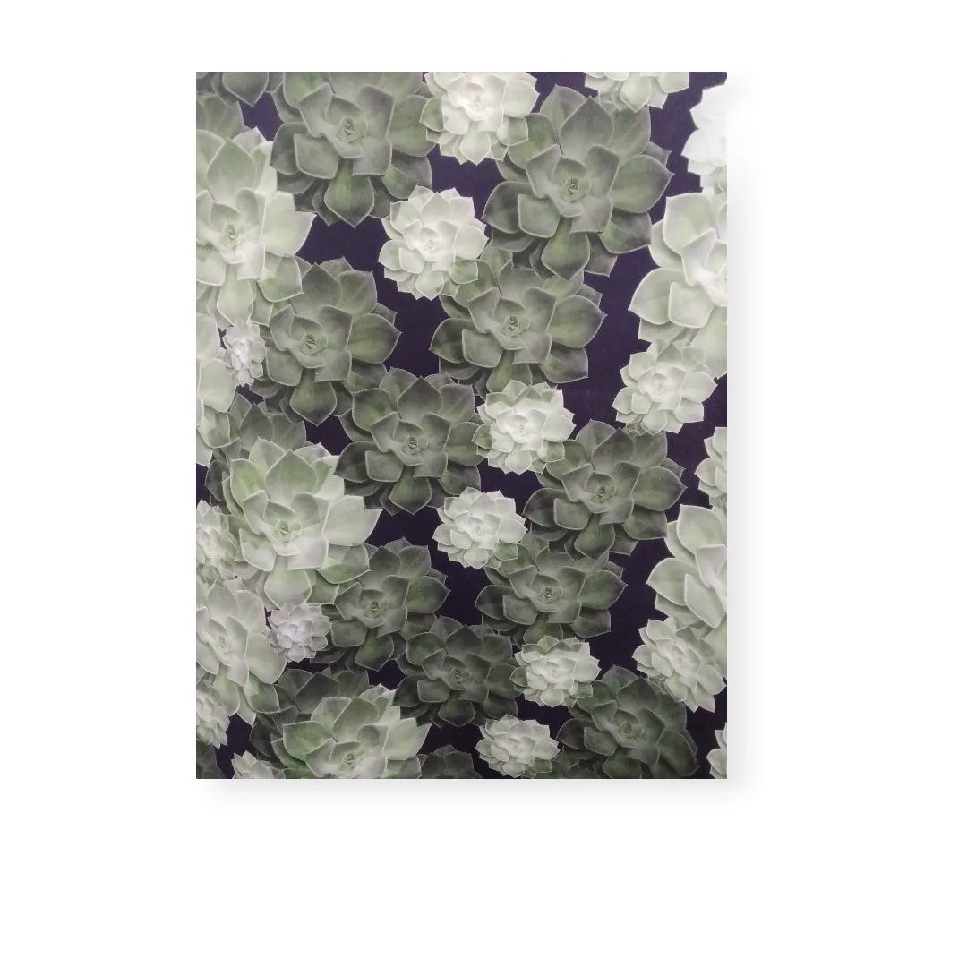 Sugar Textiles Dune Plant Black Fabrics
