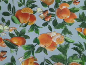 Sugar Textiles Naartjie Linen 140cm