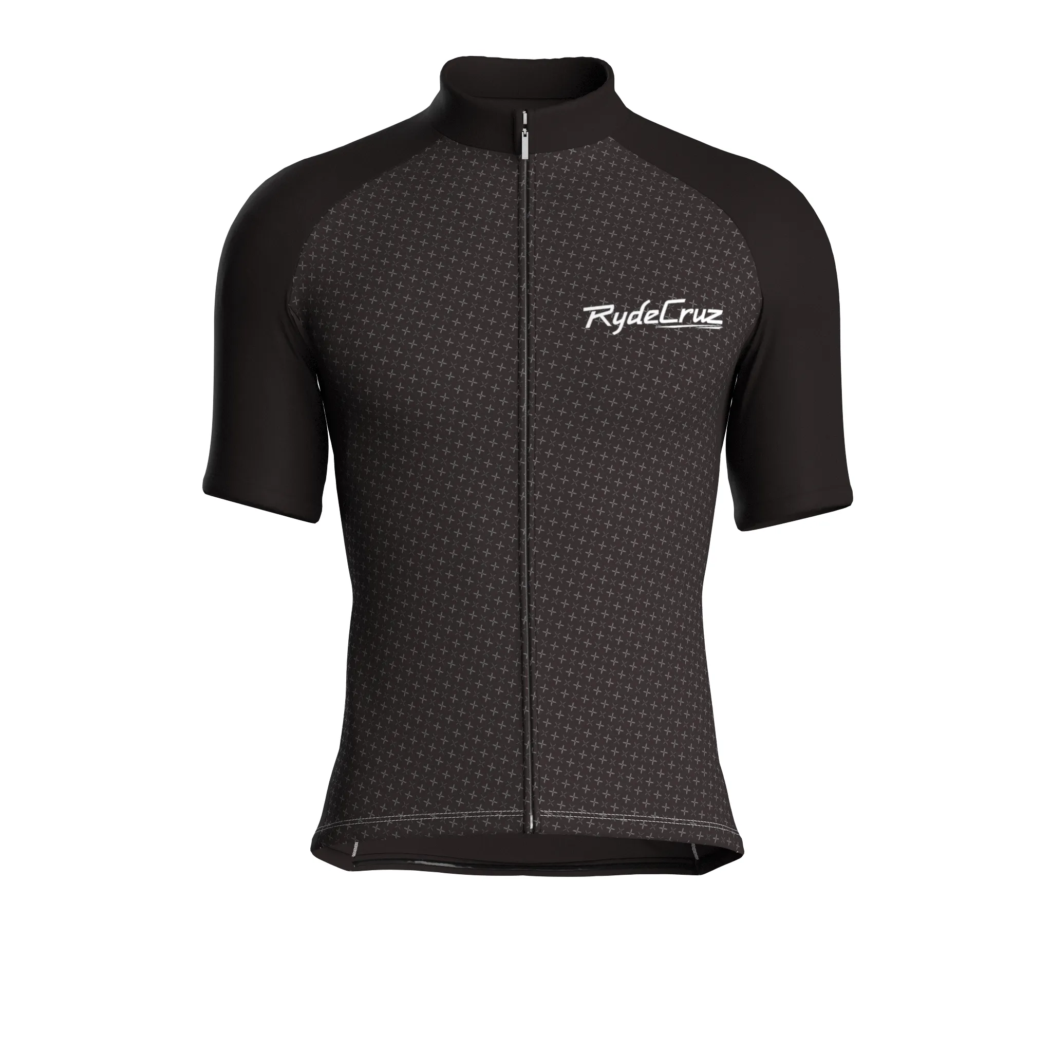 Swift Grid | Dark Brown Male Short Sleeves Jersey