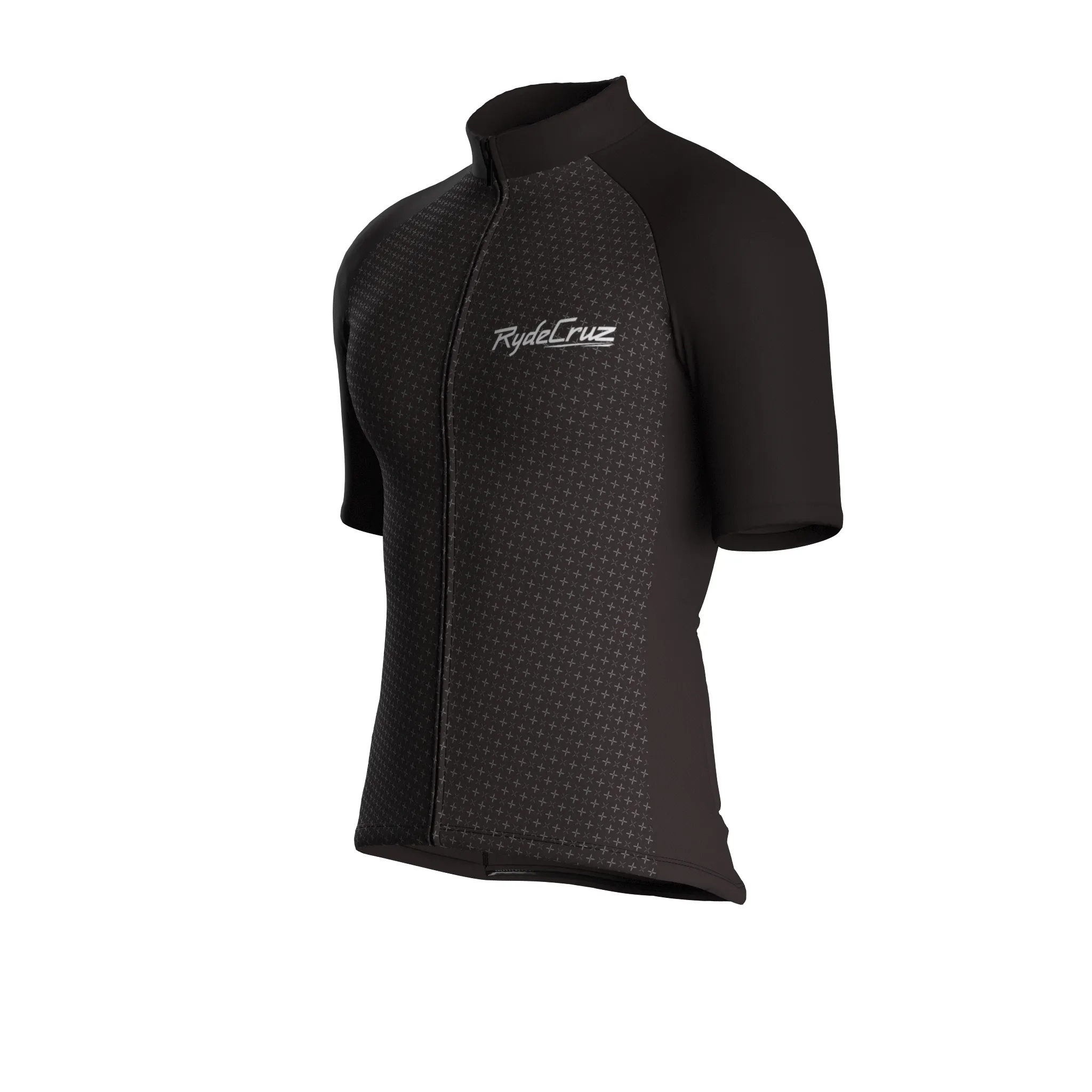Swift Grid | Dark Brown Male Short Sleeves Jersey